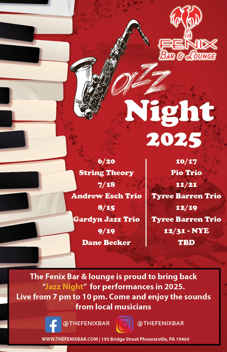 Jazz night main flyer 2025 Fenix new